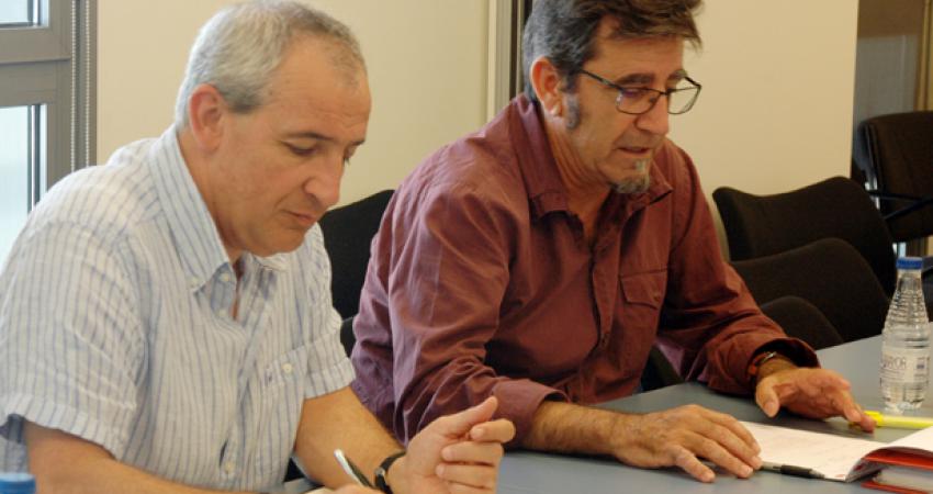 Francesc Martínez Gallego, de la Universidad de Valencia, y Pepe Reig, de la Universidad de Castilla-La Mancha